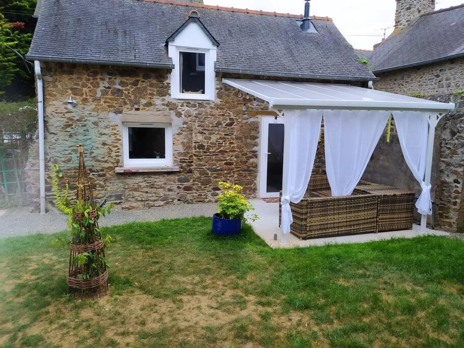 Maisonnette De Bord De Mer Étables Exterior foto